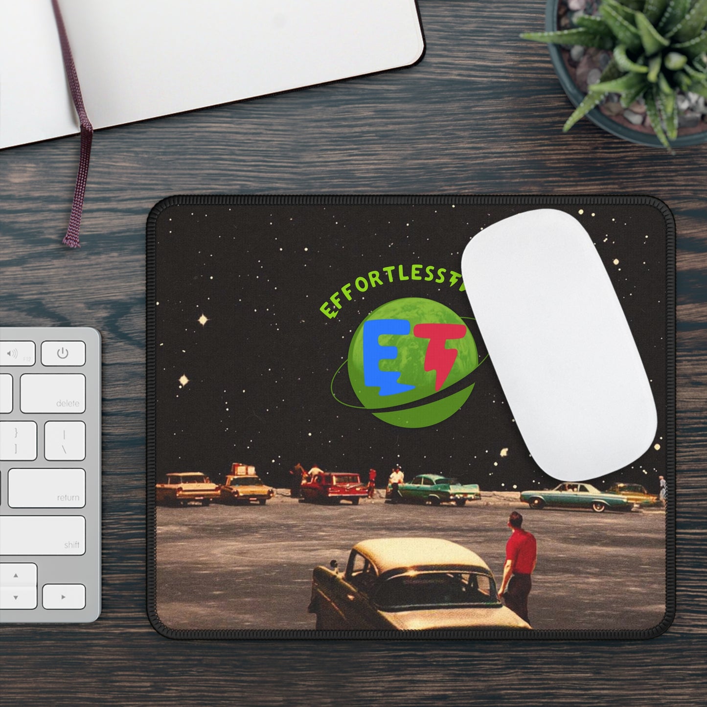 Effortless Twins Gaming Mouse Pad
